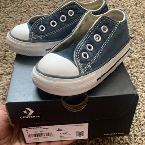 (TD) Blue Converse low